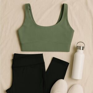 Offline by aerie sports bra - sage green L
